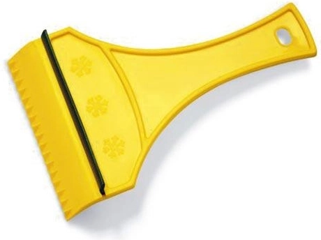 Škrabka na ľad GERDA s gumovým britom 12 × 18 cm