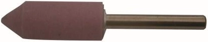 Brúsne valcové teliesko so špičkou 16 × 40 mm, stopka 6 mm, zrnitosť 80