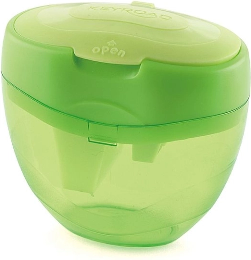 Strúhadlo Keyroad Tri Plus s kontajnerom, zelené