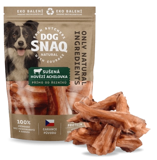 Dog Snaq sušená hovädzia achilovka pre psy 200 g