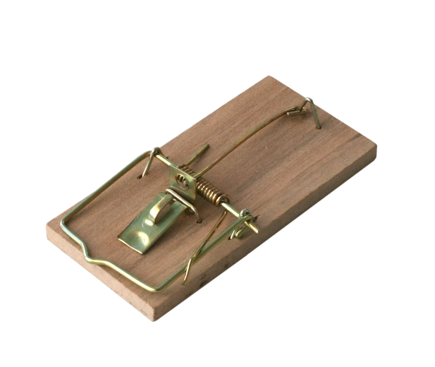 Drevená pasca na myši BROS