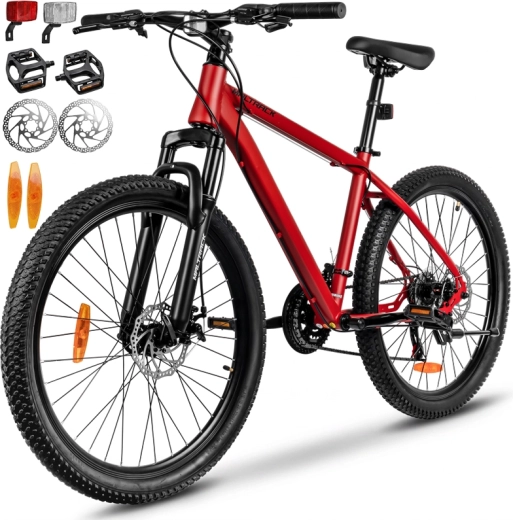 Horské kolo MTB Spin červené