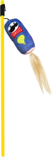 Pringles hračka pre mačky modrá