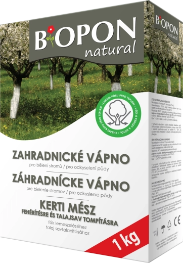 Záhradnícke vápno BOPON 1 kg