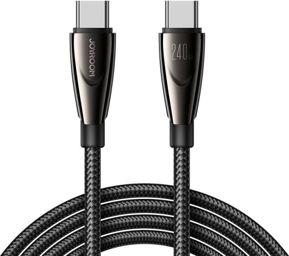 Joyroom kábel USB‑C na USB‑C 240 W 1,2 m čierny