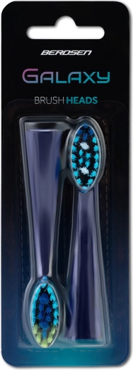 Náhradné hlavice pre sonickú kefku BERDSEN Galaxy, 2 ks