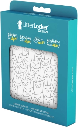 LITTER LOCKER textilný návlek na kôš Design Cats