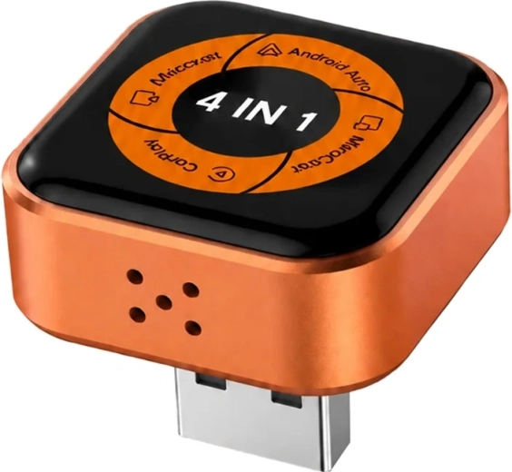 Carlinkit Mini Ultra 6 bezdrôtový adaptér 4 v 1 pre Apple CarPlay a Android Auto