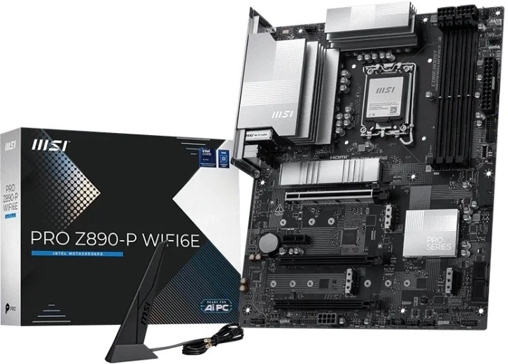 MSI Pro Z890-P WiFi 6E základná doska ATX pre Intel LGA1851