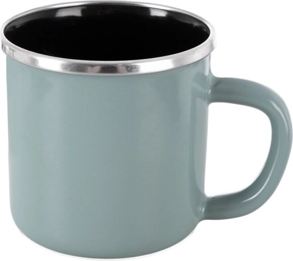 Smaltovaný hrnček Green Lem 0,41 l