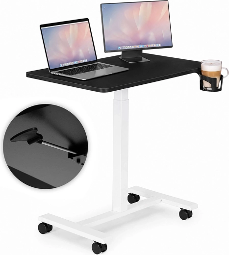 Mobilný výškovo nastaviteľný stolík na notebook ModernHome 70 × 48 cm