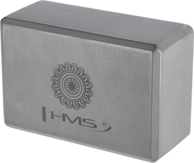 Jógový blok HMS KJ02 sivý