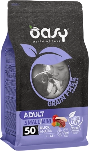 Oasy Grain Free Adult Medium/Large kačica 12 kg