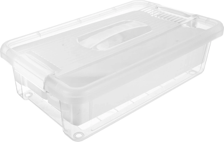 Úložný box UH Multi Stormax obdĺžnikový 6 l s vnútornou vložkou, biely