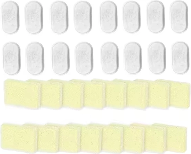 Náhradné filtre pre fontánu na vodu ROJECO 1,5 l – sada 16 ks