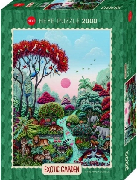 Puzzle HEYE 2000 dielikov – raj pre divoké zvieratá