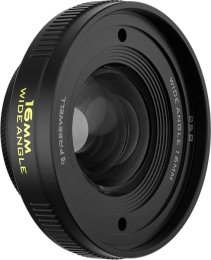 Širokouhlý objektív Freewell 16 mm so závitom 17 mm