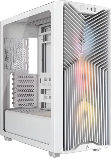 Corsair 3200D RS ARGB mid-tower skrinka biela