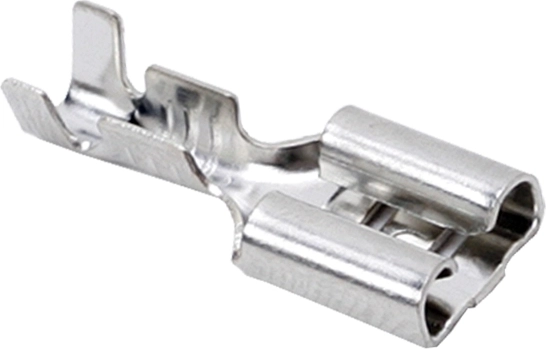 Pocínovaná lisovacia dutinka pre zástrčku 6,3 mm