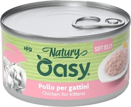 Oasy Natury jemné želé kura pre mačiatka 150 g