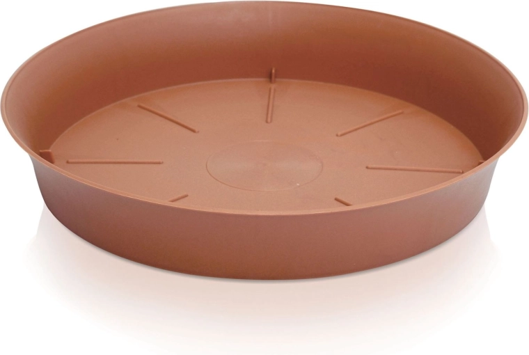 Plastová miska pod kvetináč 22,2 cm terakota