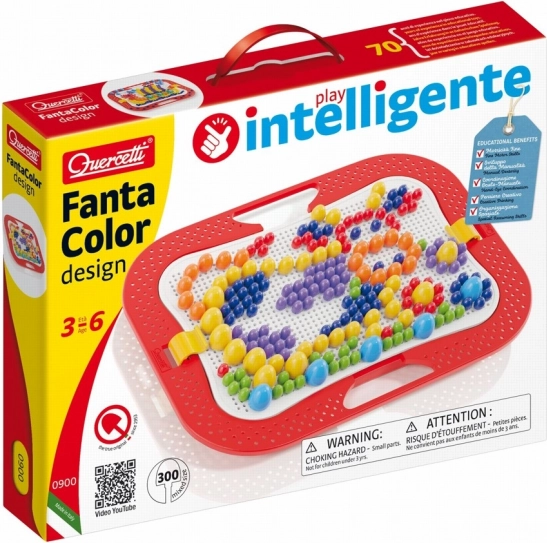 Quercetti FantaColor Design 300 ks MIX