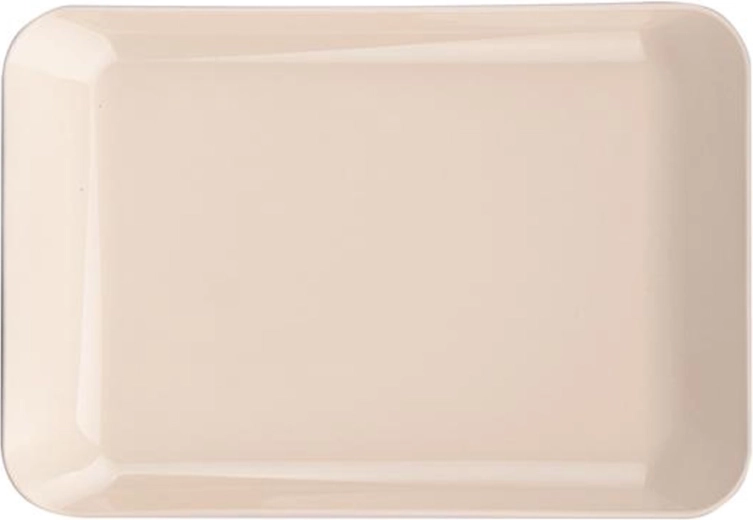 Plastový servírovací podnos 19 × 13 cm – mix farieb