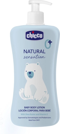Chicco Natural Sensation telové mlieko s bambuckým maslom a vitamínom E 150 ml