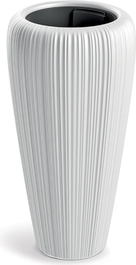 Kvetináč Orobo biely 39,5 cm