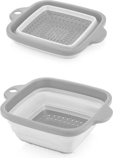 Skladací cedník Kitchisimo 25 × 21 cm