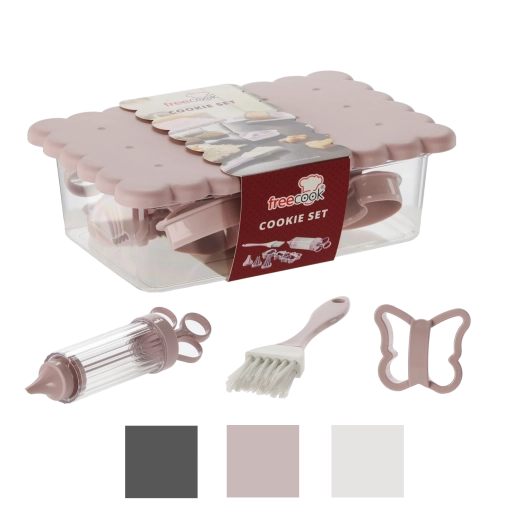 Cukrárska sada na sušienky a zdobenie, 16 dielov