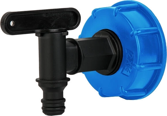 Kohútik IBC 3/4" s rýchlospojkou a adaptérom S60x6