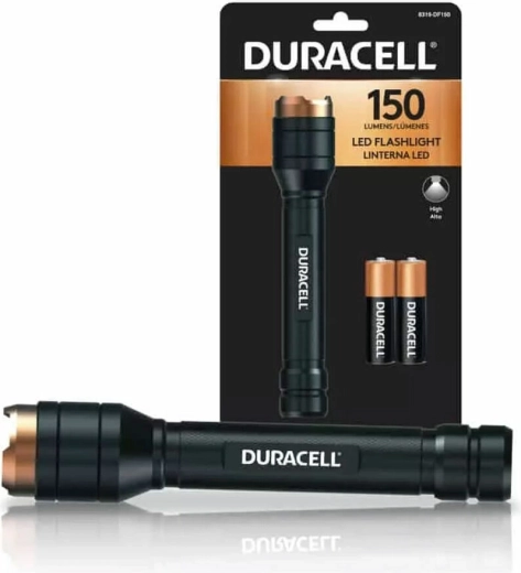 Duracell hliníková baterka 2× AAA 150 lm