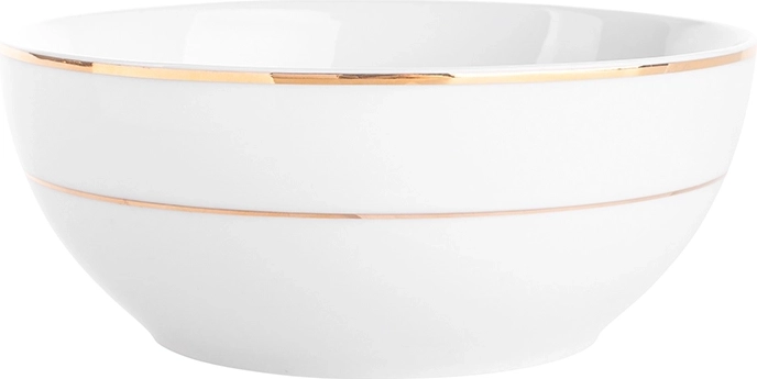 MariaPaula klasika zlatá línia šalátová miska 17 cm, 820 ml
