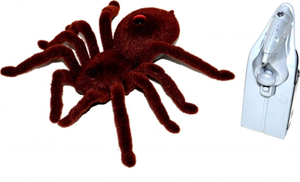 RC chlpatá tarantula na diaľkové ovládanie 15 cm