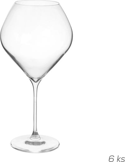 Poháre Swan na víno 860 ml, sada 6 ks