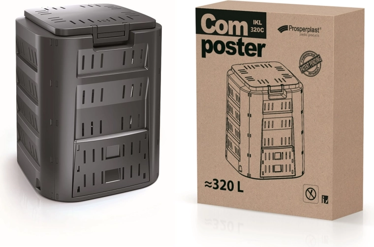 Kompostér Compogreen 320 l čierny
