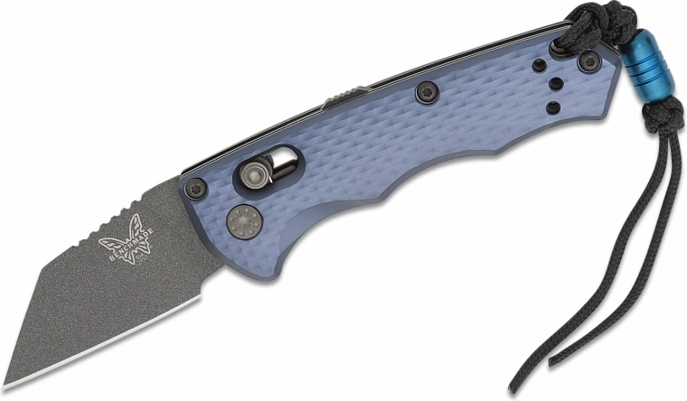 Vreckový nôž Benchmade Partial Immunity Crater Blue 5 cm