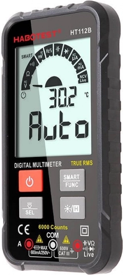 True rms digitálny multimeter habotest ht112b