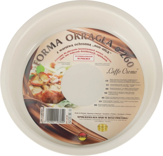 Okrúhla forma na pečenie 26 cm Caffe Creme