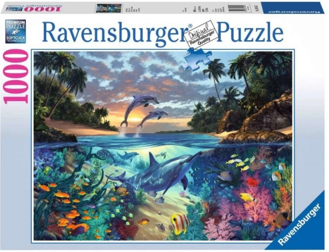 Puzzle Ravensburger Korálová zátoka 1000 dielikov