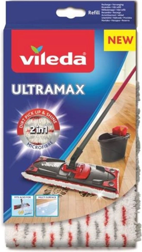 Vileda Ultramax náhradná hlavica Microfibre 2v1 na tvrdé podlahy