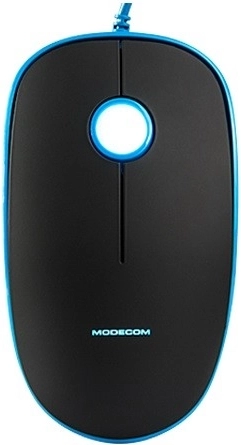 Modecom MC-M111 drôtová optická myš modro‑čierna