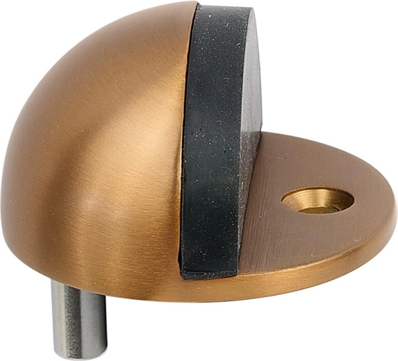 Dverová zarážka nerez s medeným povrchom 43 × 24 mm