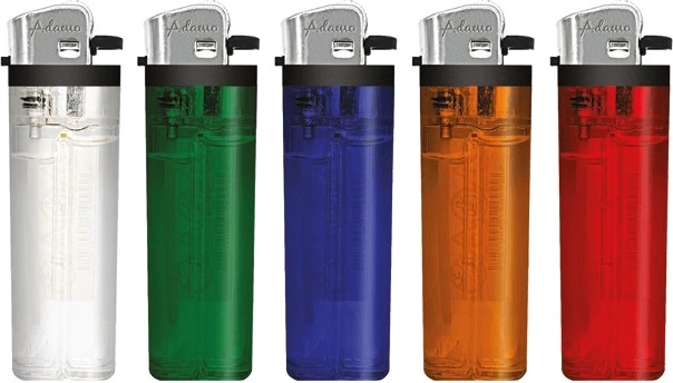 Plastový kamienkový zapaľovač FireLight 0 – mix farieb (balenie 50 ks)