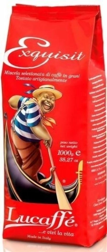 Lucaffé Exquisit zrnková káva 1 kg (90 % arabika, 10 % robusta)