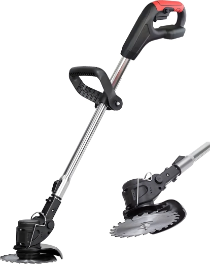 Akumulátorový vyžínač trávy so sadou XXL a kolesami