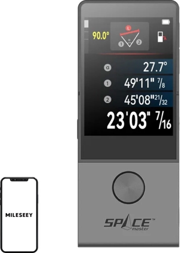 Laserový diaľkomer Mileseey D9 Pro s dosahom 100 m