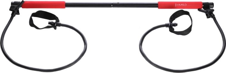 Pilates posilňovacia tyč s expandérmi HMS DC30