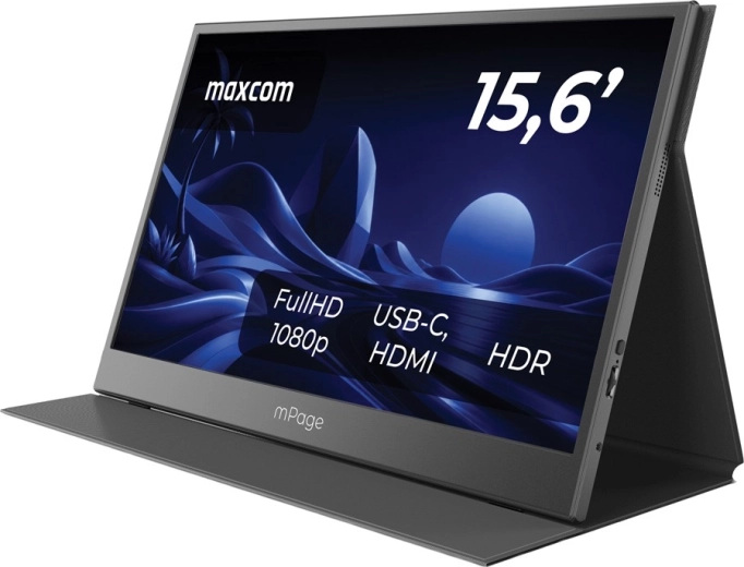 Prenosný monitor Maxcom mPage 15 15,6" Full HD